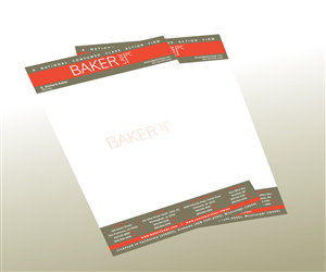 Letterhead Design by GGV for Baker law PC | Design: #5262278