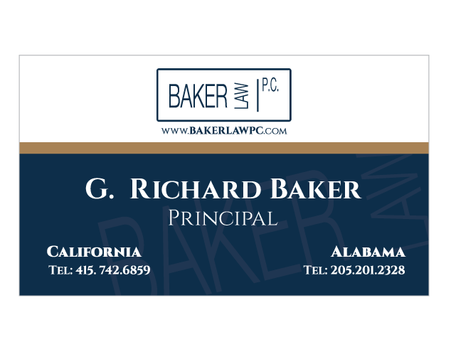 Letterhead Design by Cyan Designs for Baker law PC | Design #5258054