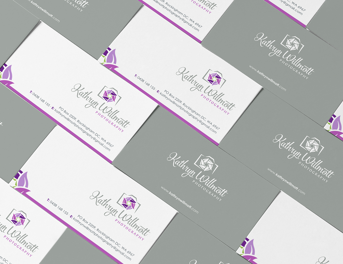 Graphic Design by logodentity for Kathryn Willmott Photography | Design #5305813