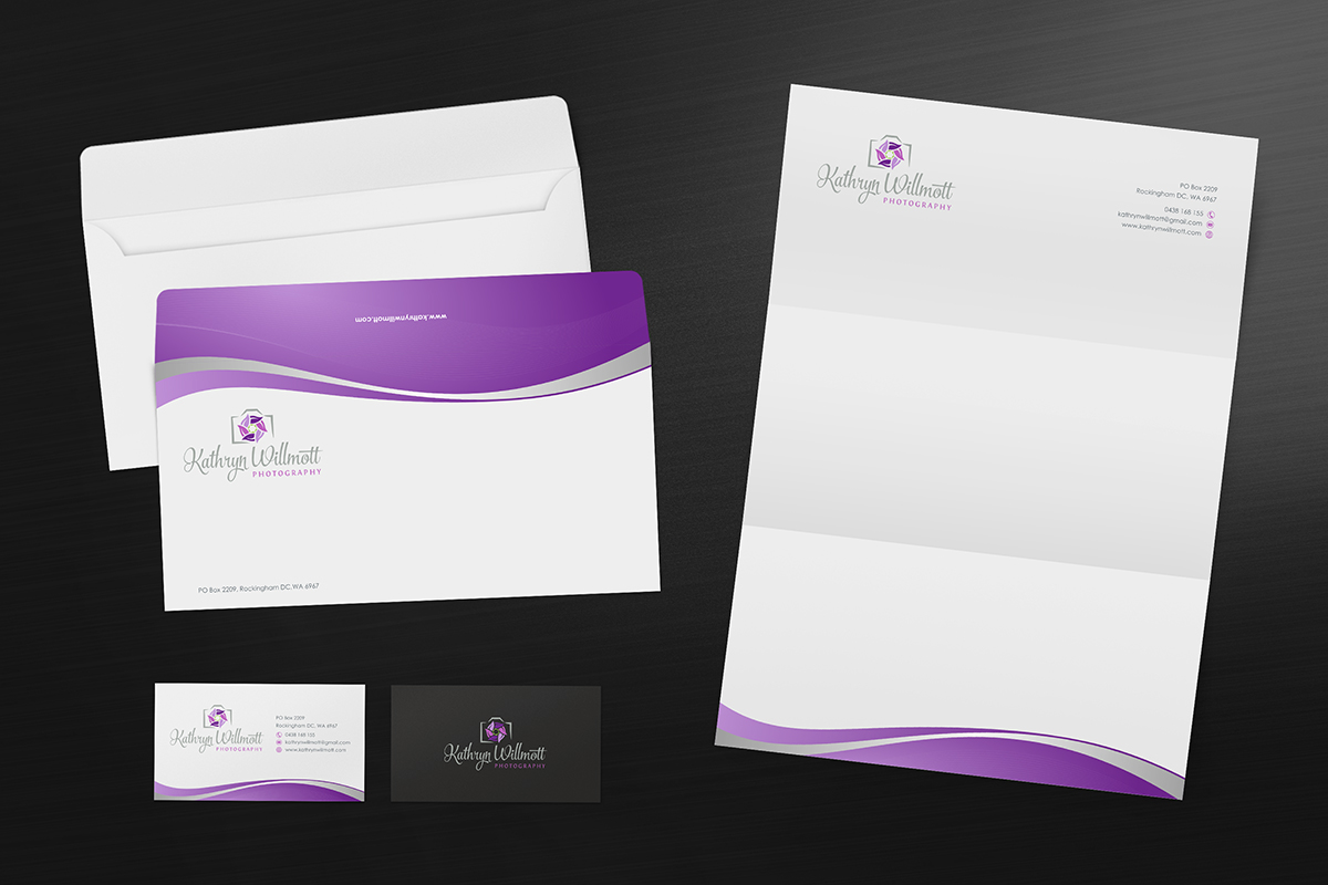 Graphic Design by logodentity for Kathryn Willmott Photography | Design #5329268