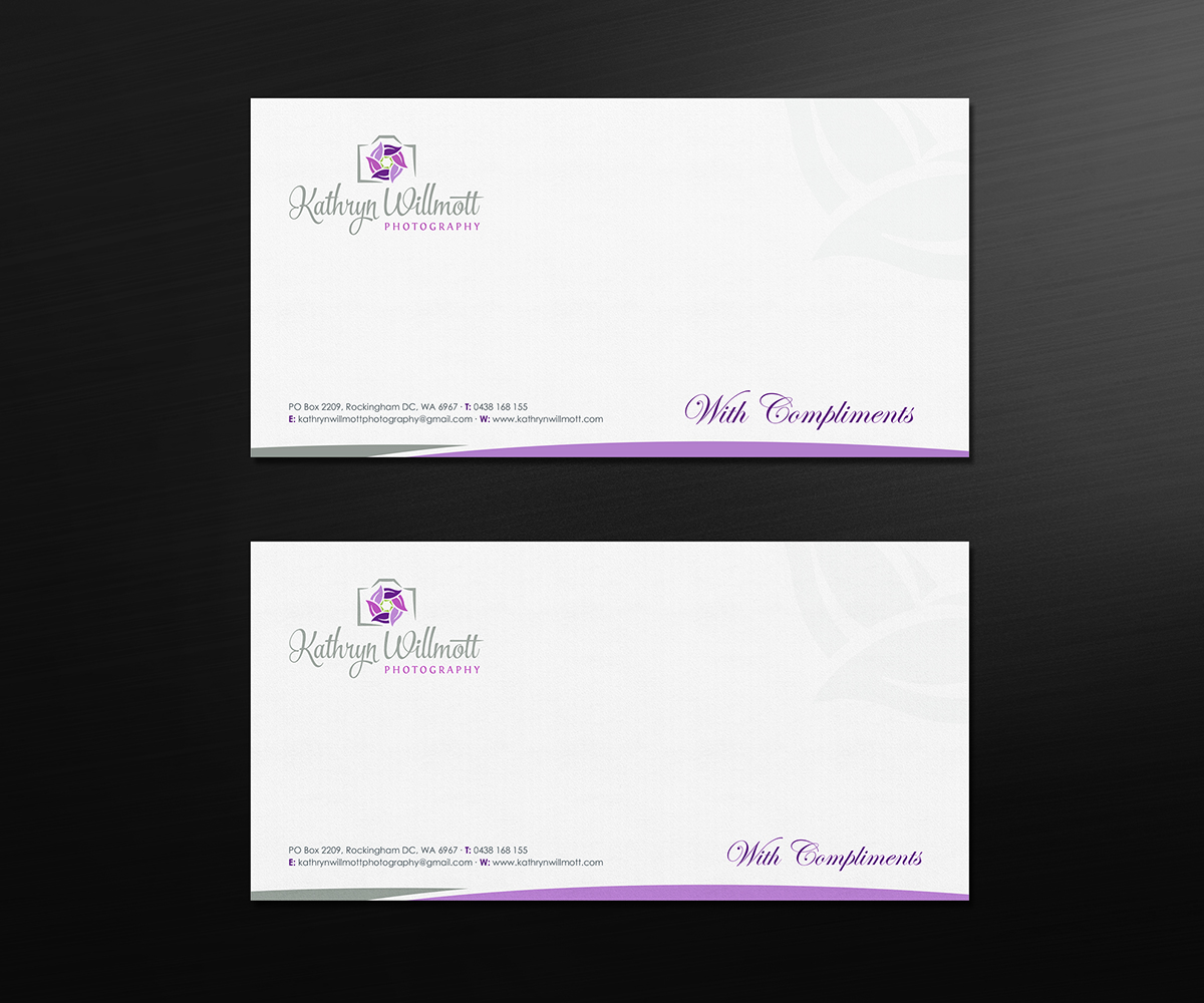 Graphic Design by logodentity for Kathryn Willmott Photography | Design #5344800