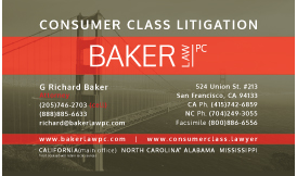 Business Card Design by GGV for Baker law PC | Design #5273546