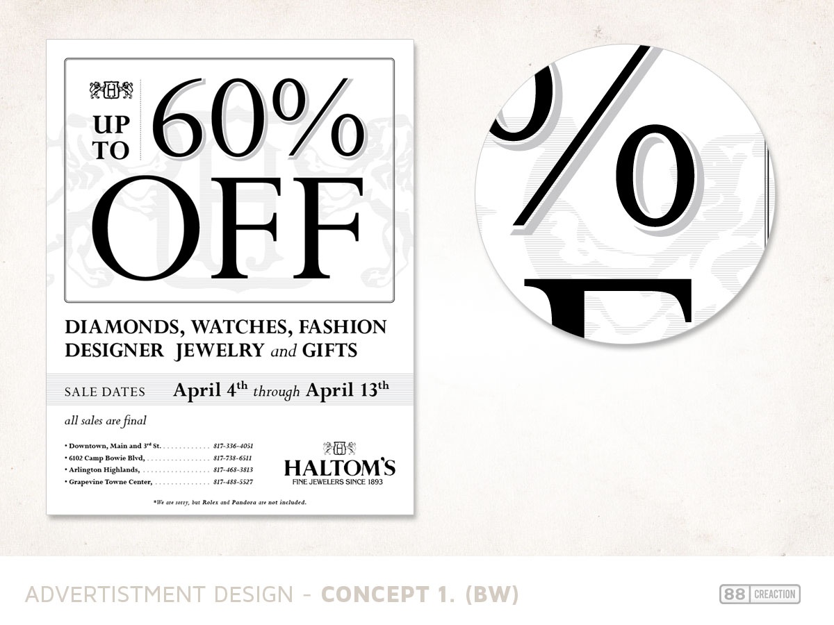 Advertisement Design by 88 creaction for this project | Design #1515455