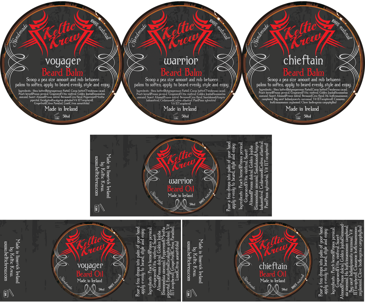 Label Design by Soula Vetter for Keltic Krew | Design #5338152