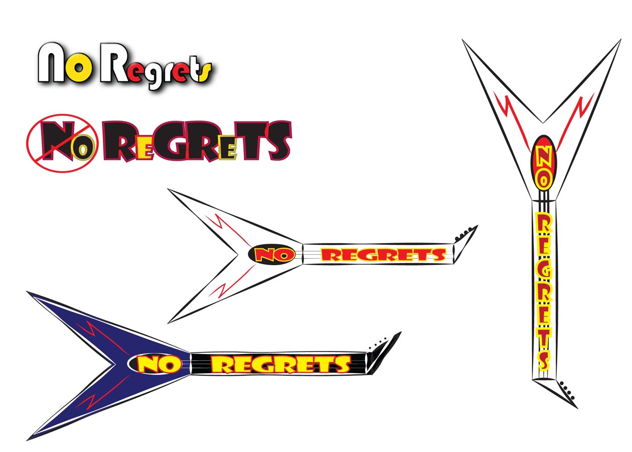 Logo Design by Stacy C. for No Regrets | Design #5246562