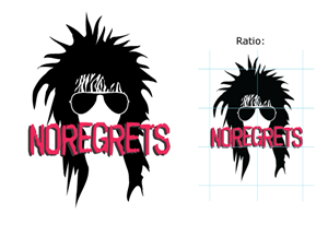 Logo Design by neeno128 for No Regrets | Design: #5271845
