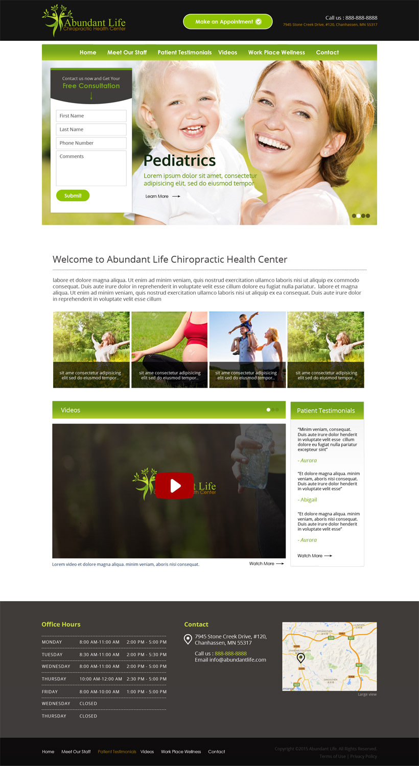 Web Design by AVROM for this project | Design #5254367