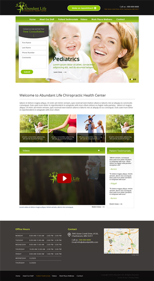Web Design by AVROM for this project | Design: #5254367