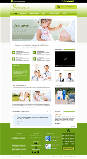 Web Design by uk for this project | Design #5262956