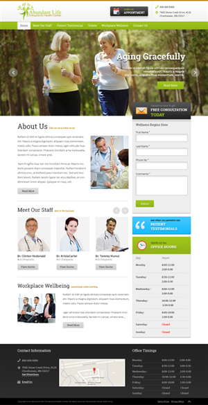 Web Design by Akhilesh Bhat for this project | Design #5251111