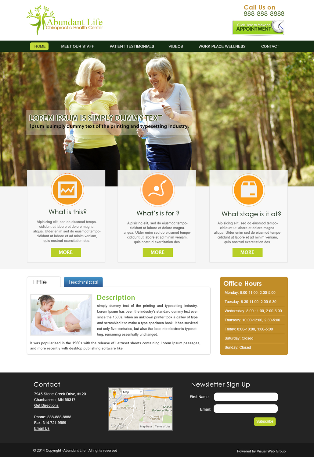 Web Design by webxvision for this project | Design #5255295