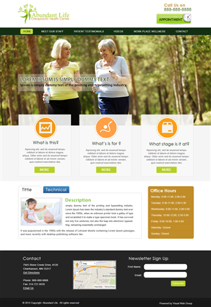 Web Design by webxvision for this project | Design #5255295