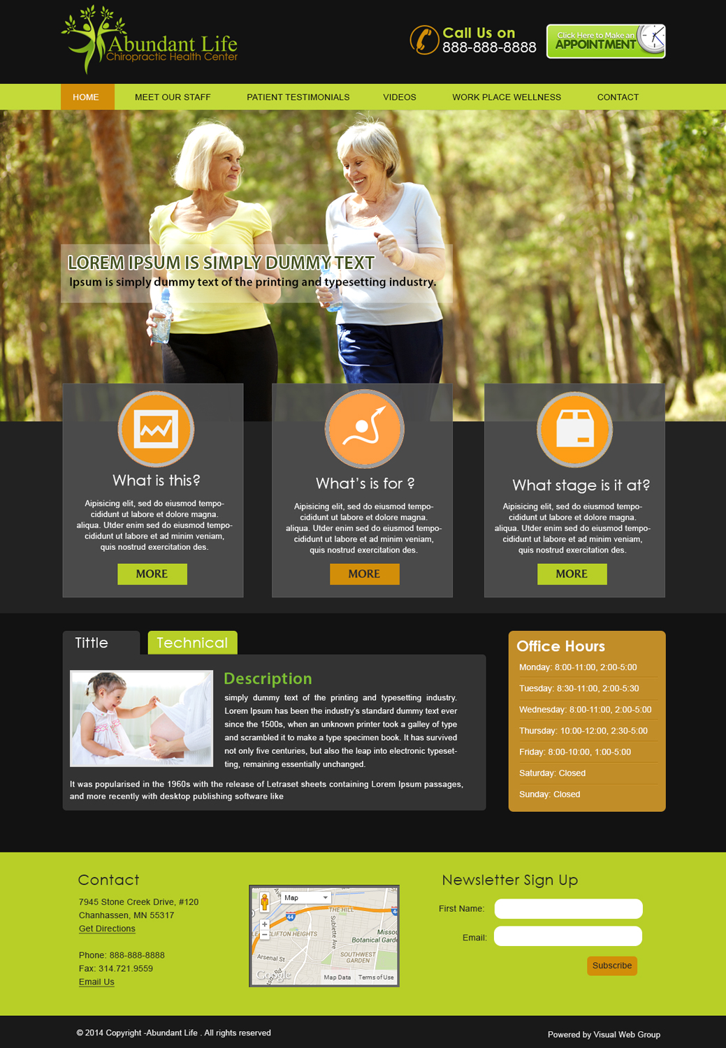 Web Design by webxvision for this project | Design #5255321