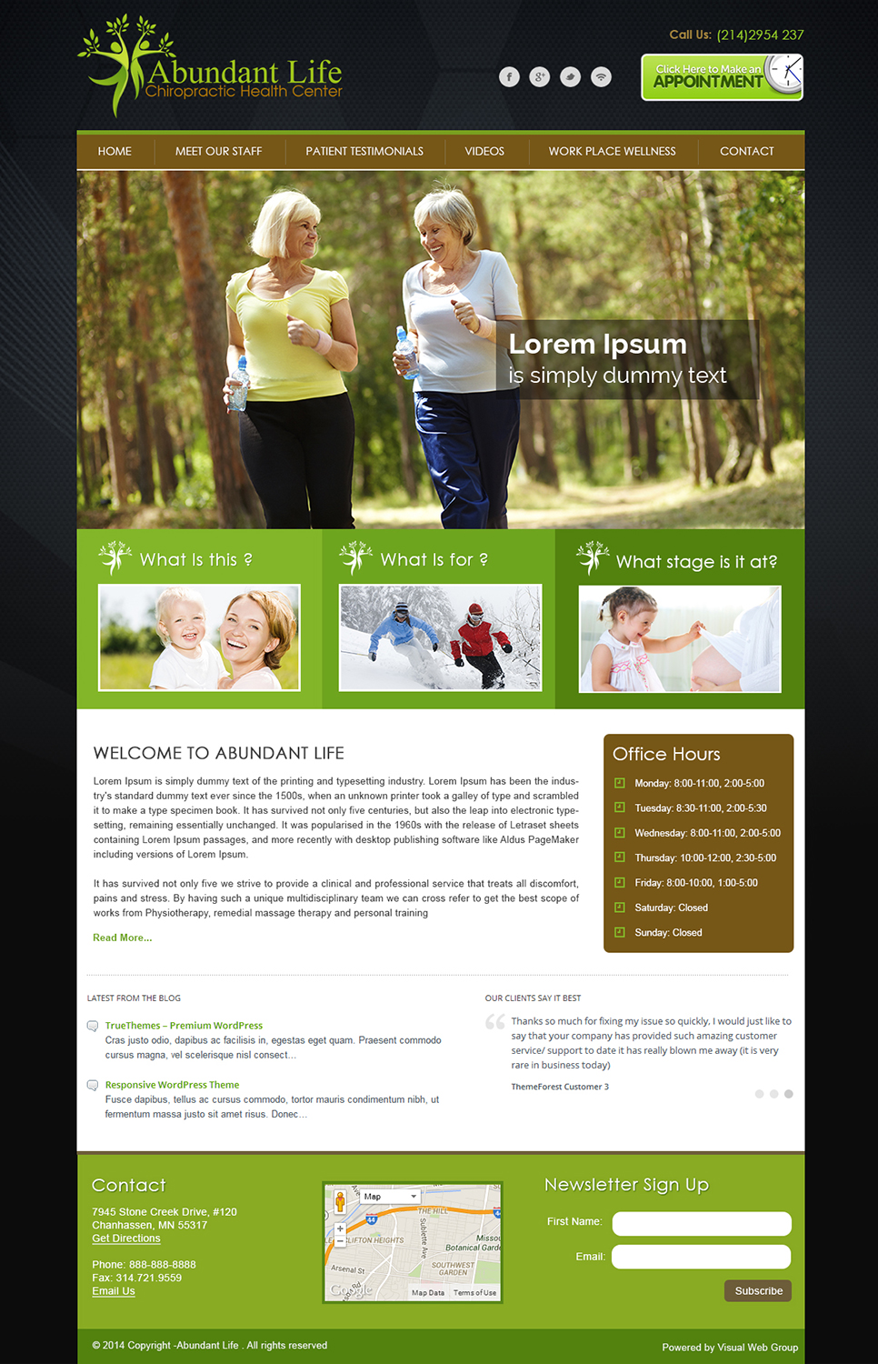 Web Design by webxvision for this project | Design #5264000