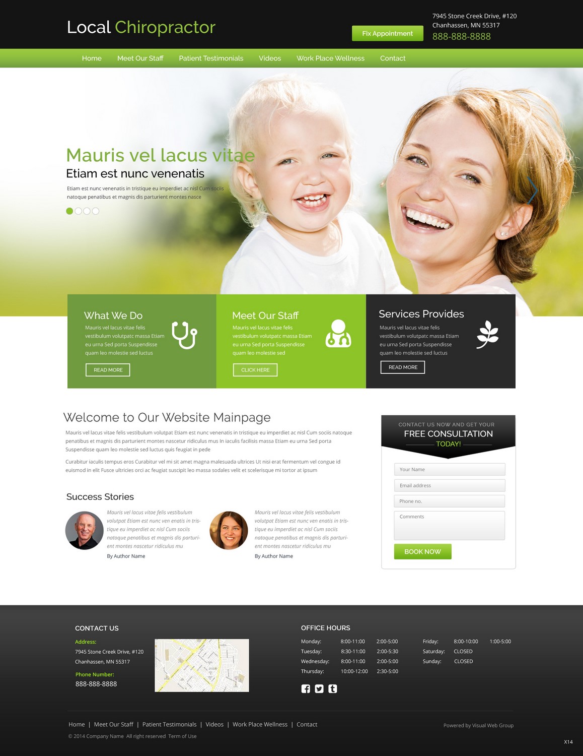 Web Design by pb for this project | Design #5257392