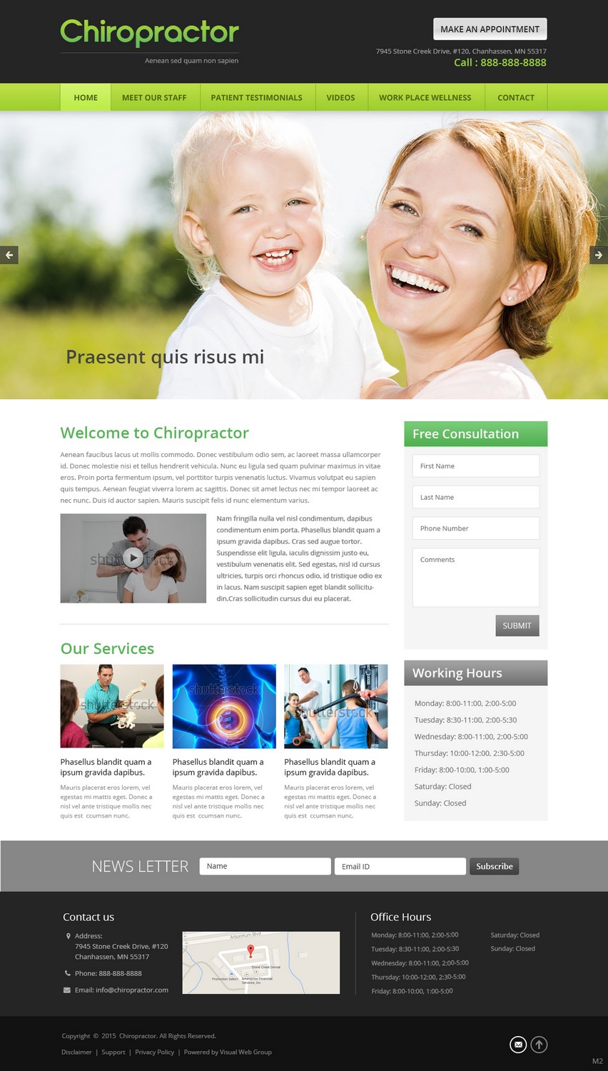 Web Design by pb for this project | Design #5257393