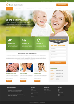 Web Design by pb for this project | Design #5264525