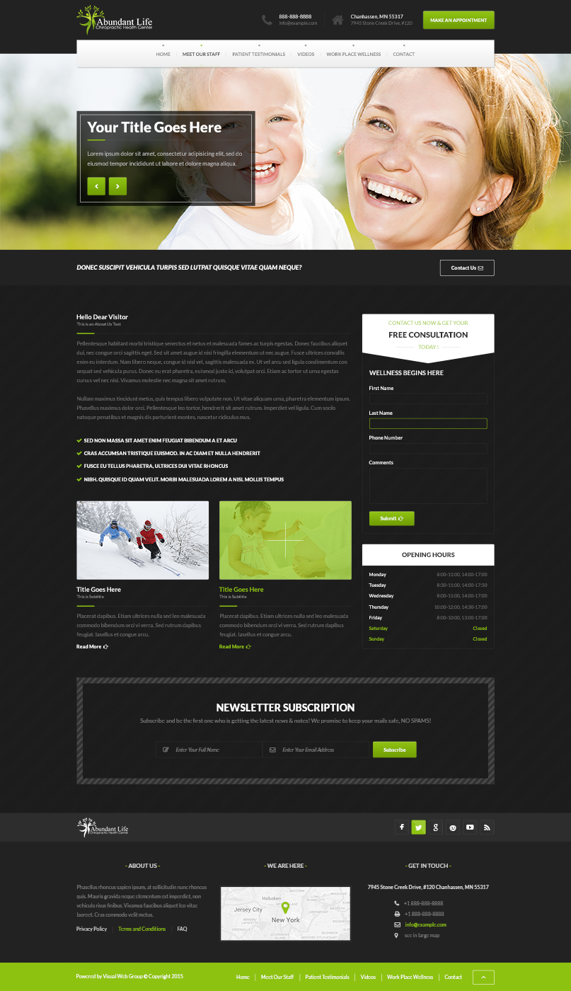 Web Design by vblig.alireza for this project | Design #5251801