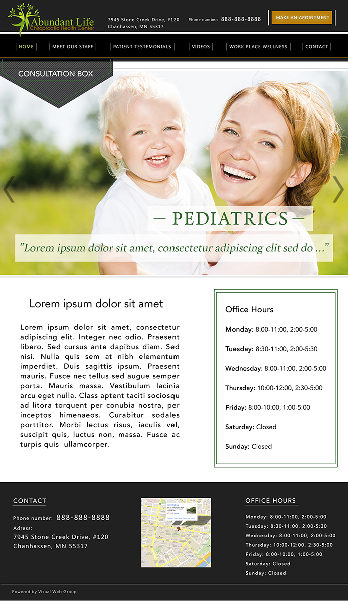 Web Design by CreativeMoth for this project | Design #5250508