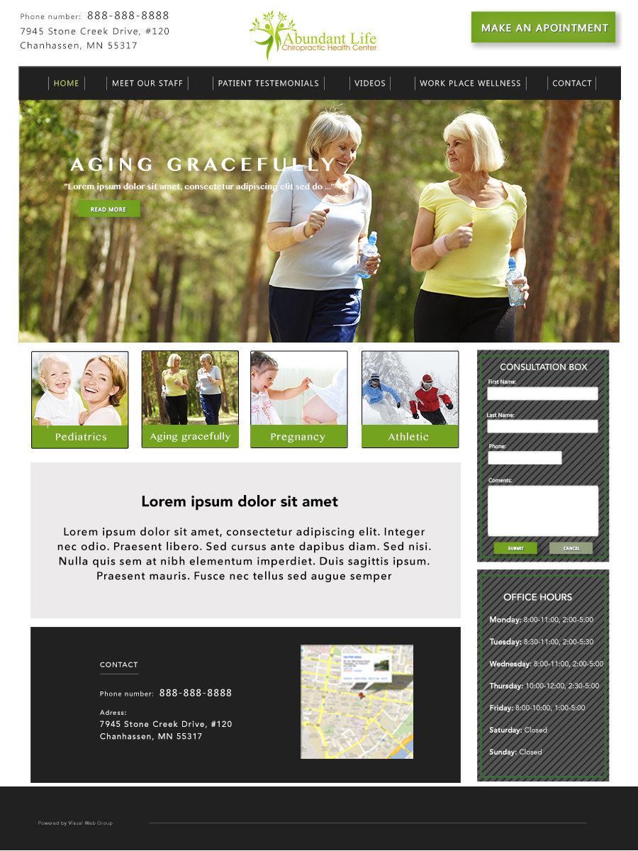 Web Design by CreativeMoth for this project | Design #5251448