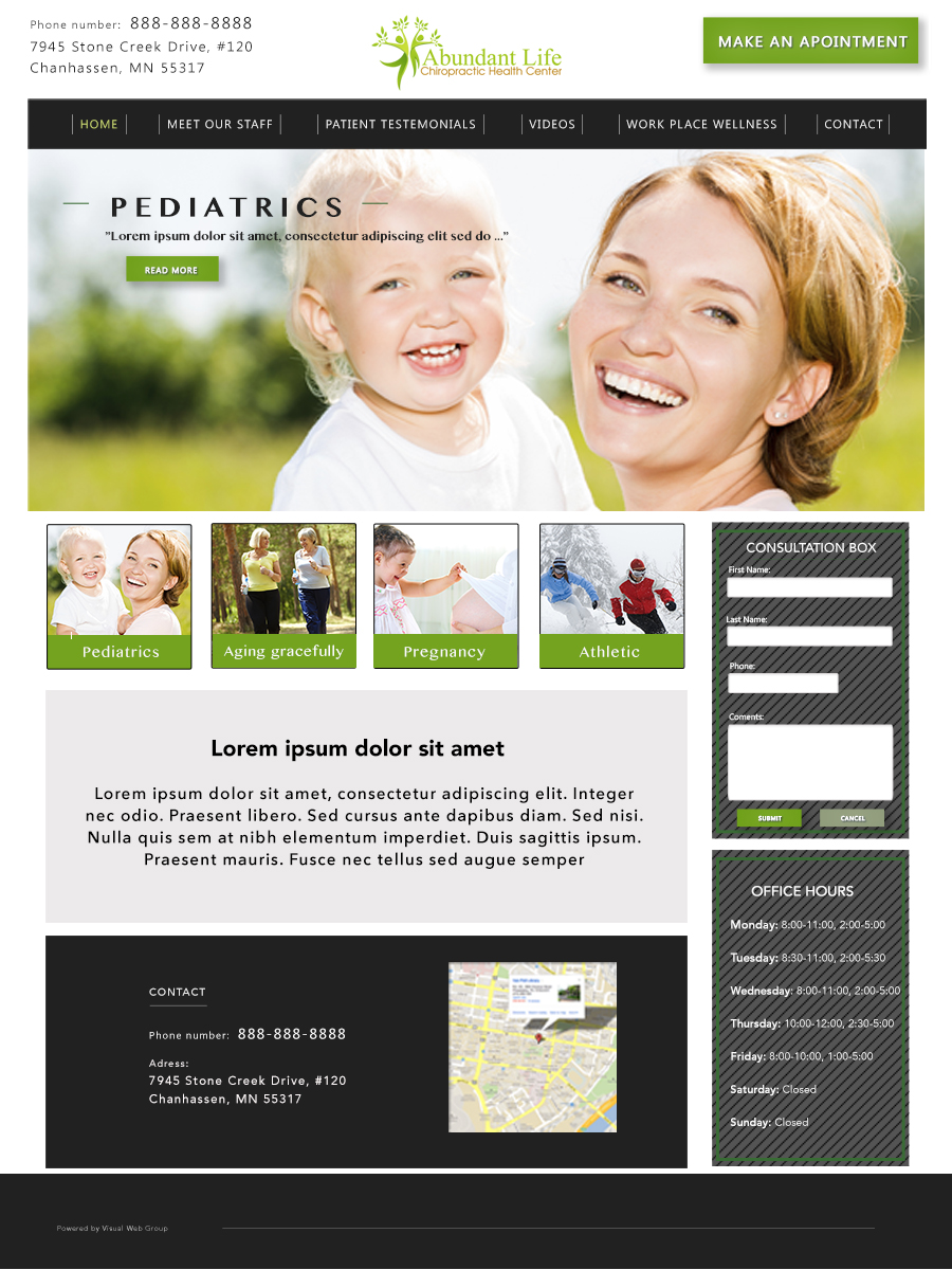 Web Design by CreativeMoth for this project | Design #5251450