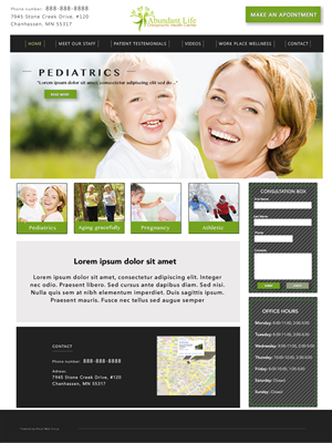 Web Design by CreativeMoth for this project | Design #5251450
