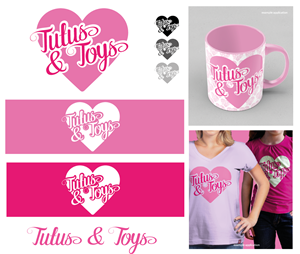 Tutus & Toys | Logo Design by Shirlei Patricia