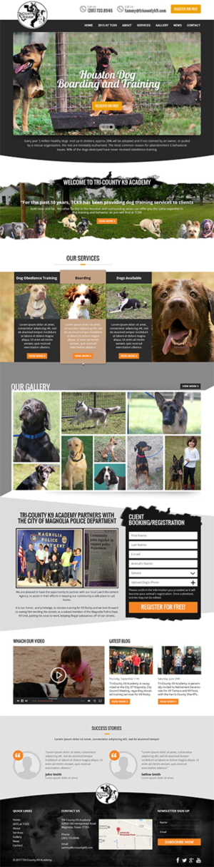 Web Design by RupalTechno for Southeast Texas Labrador Retriever Rescue | Design: #14250725