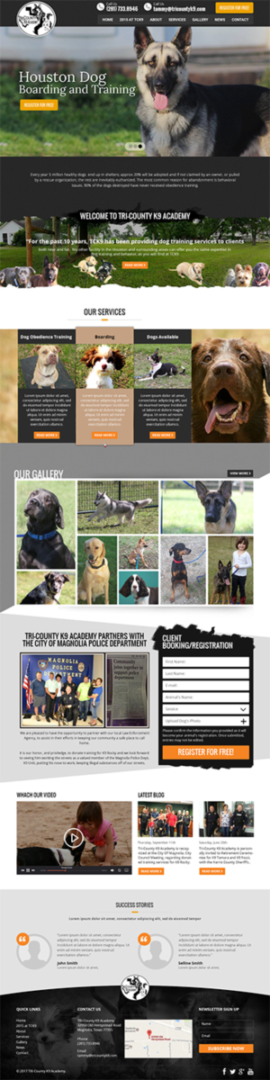 Web Design by RupalTechno for Southeast Texas Labrador Retriever Rescue | Design: #14250899