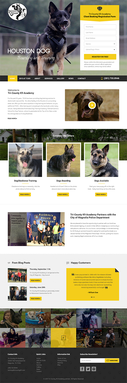 Web Design par RupalTechno pour Southeast Texas Labrador Retriever Rescue | Design #14252691