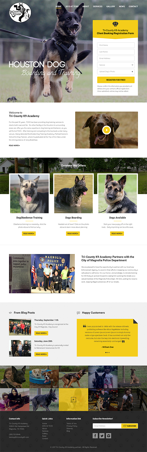 Web Design by RupalTechno for Southeast Texas Labrador Retriever Rescue | Design #14252692