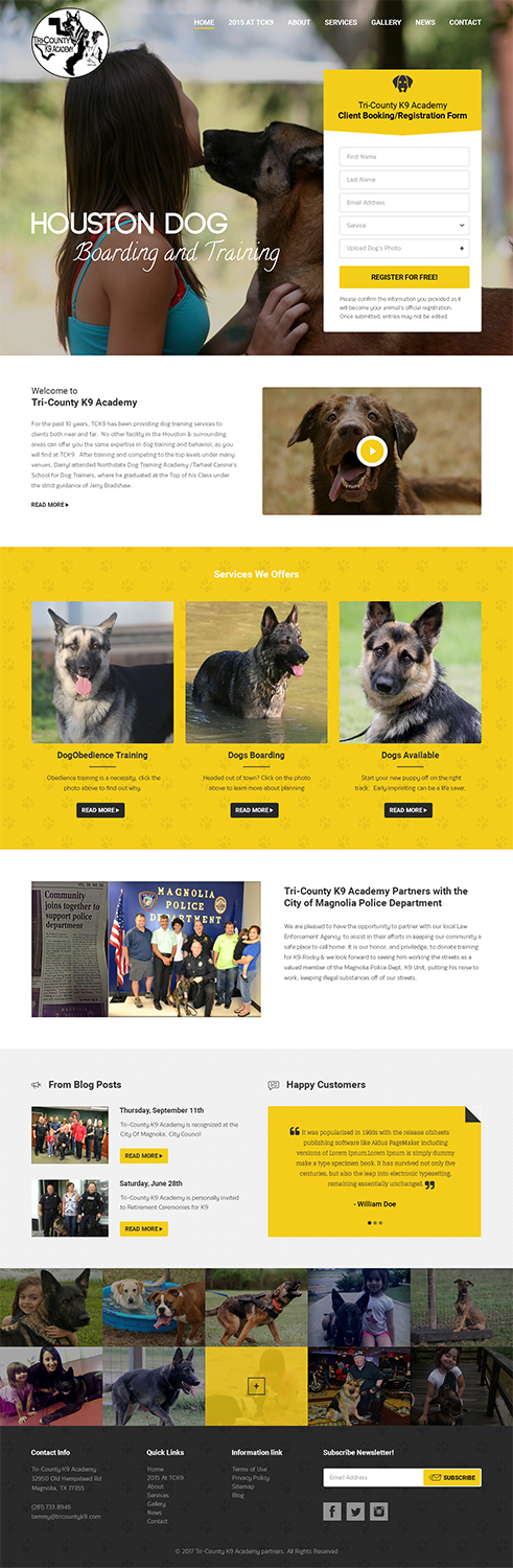 Web Design by RupalTechno for Southeast Texas Labrador Retriever Rescue | Design #14252693