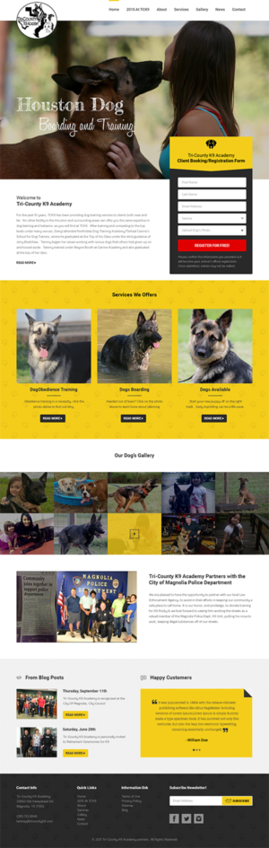 Web Design by RupalTechno for Southeast Texas Labrador Retriever Rescue | Design: #14252694