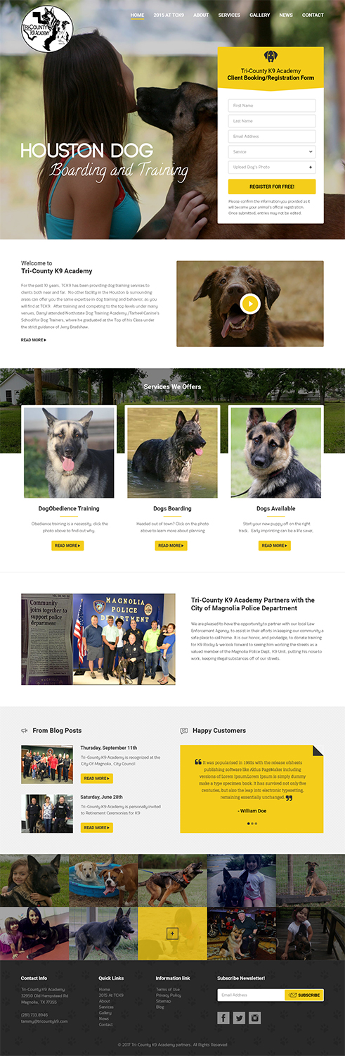 Web Design by RupalTechno for Southeast Texas Labrador Retriever Rescue | Design #14252695