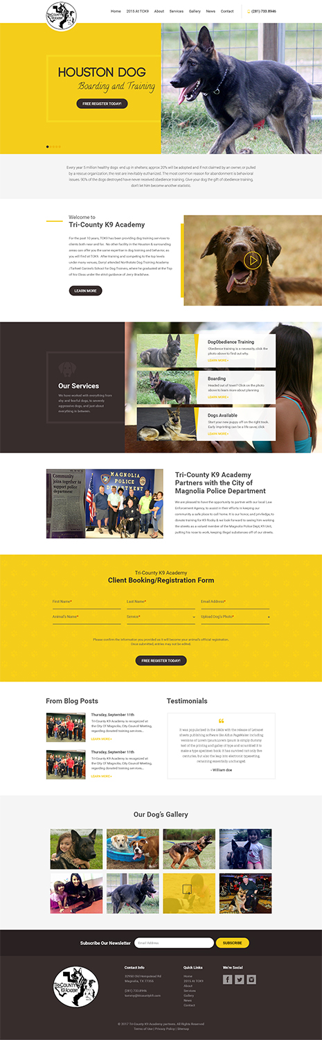 Web Design par RupalTechno pour Southeast Texas Labrador Retriever Rescue | Design #14252962