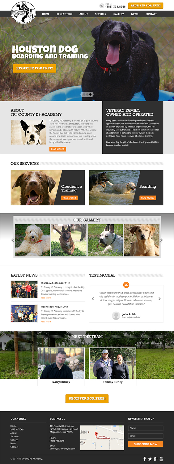 Web Design par RupalTechno pour Southeast Texas Labrador Retriever Rescue | Design #14266300