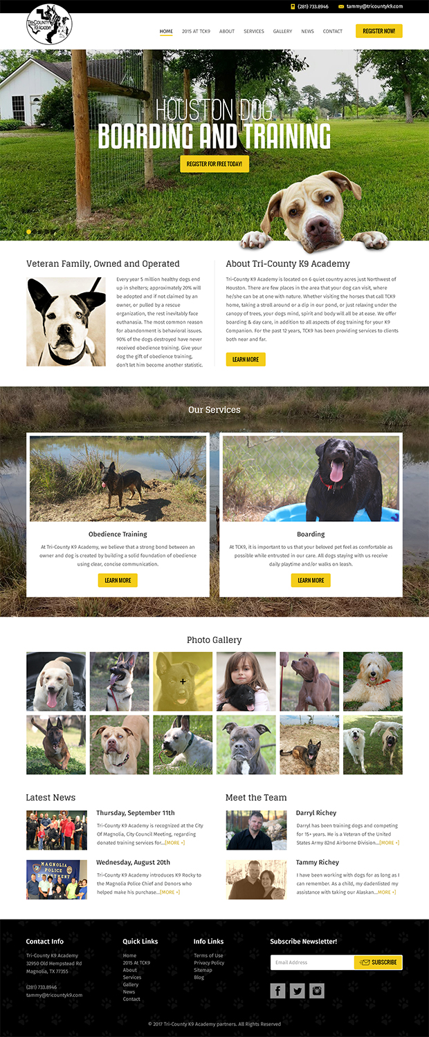 Web Design by RupalTechno for Southeast Texas Labrador Retriever Rescue | Design #14266535