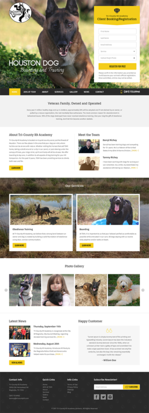 Web Design by RupalTechno for Southeast Texas Labrador Retriever Rescue | Design: #14266536