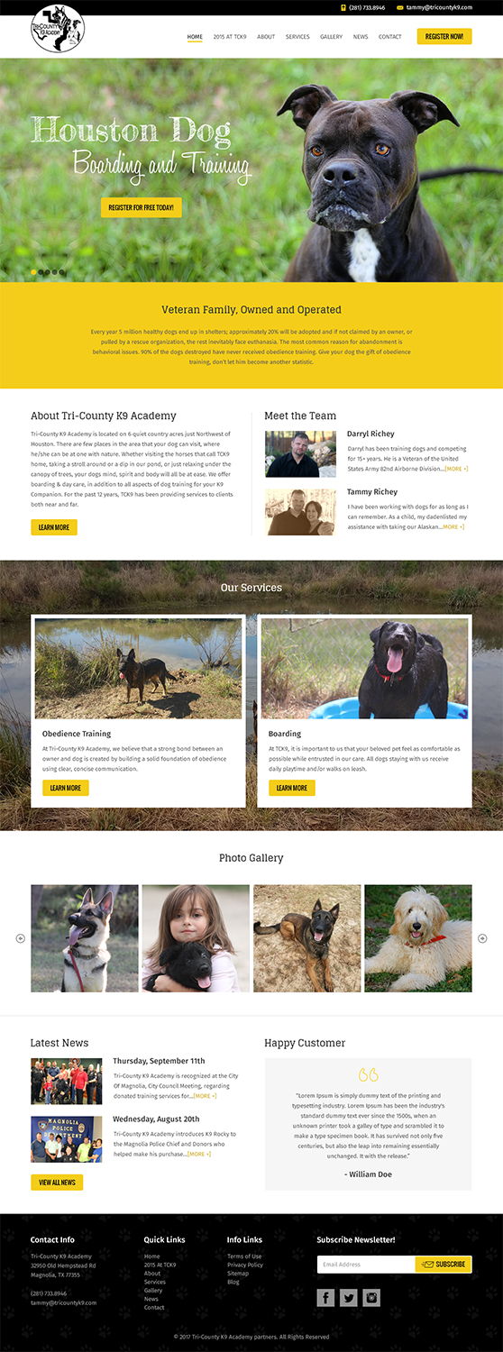 Web Design by RupalTechno for Southeast Texas Labrador Retriever Rescue | Design #14266537
