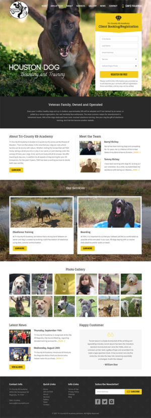 Web Design by RupalTechno for Southeast Texas Labrador Retriever Rescue | Design: #14266545