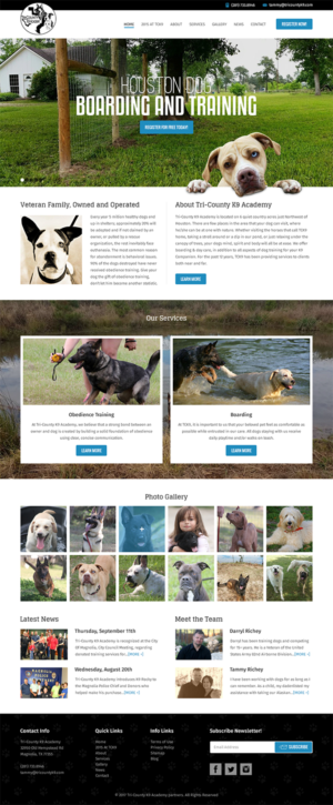 Web Design by RupalTechno for Southeast Texas Labrador Retriever Rescue | Design: #14275717