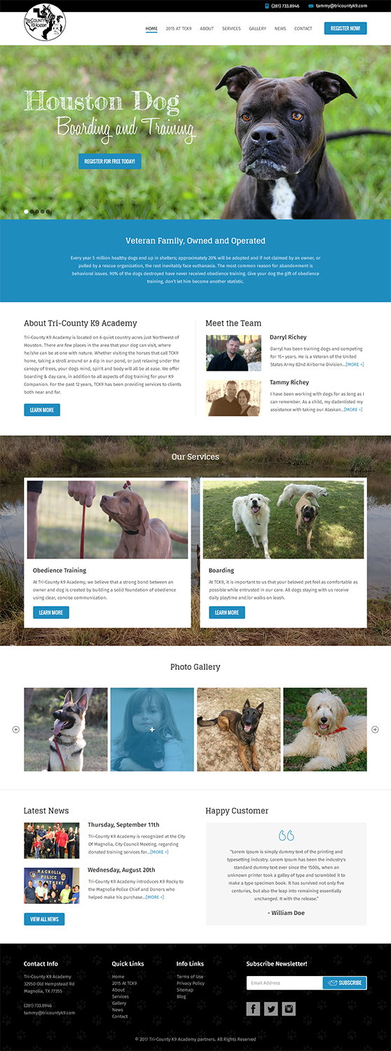 Web Design by RupalTechno for Southeast Texas Labrador Retriever Rescue | Design #14284500