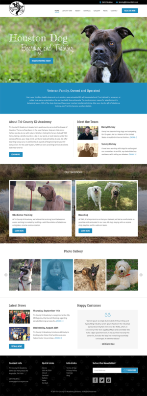 Web Design by RupalTechno for Southeast Texas Labrador Retriever Rescue | Design: #14284500