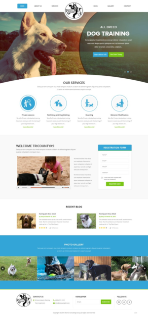 Web Design by pb for Southeast Texas Labrador Retriever Rescue | Design: #14196075