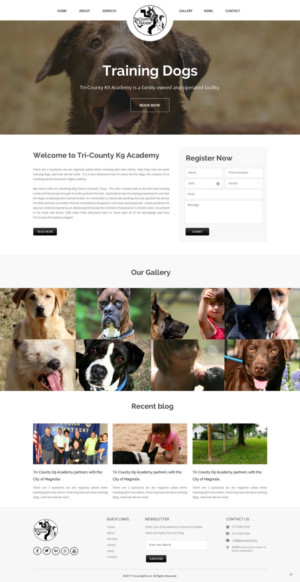 Web Design by pb for Southeast Texas Labrador Retriever Rescue | Design: #14196081