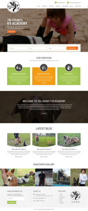 Web Design by pb for Southeast Texas Labrador Retriever Rescue | Design: #14196880