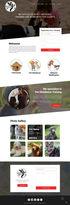 Web Design by pb for Southeast Texas Labrador Retriever Rescue | Design: #14209335