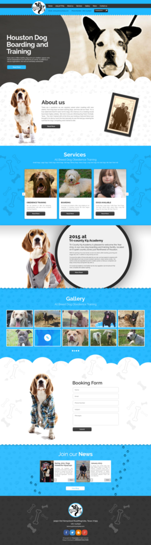 Web Design par Black Stallions Impressive Solutions pour Southeast Texas Labrador Retriever Rescue | Design #14264768