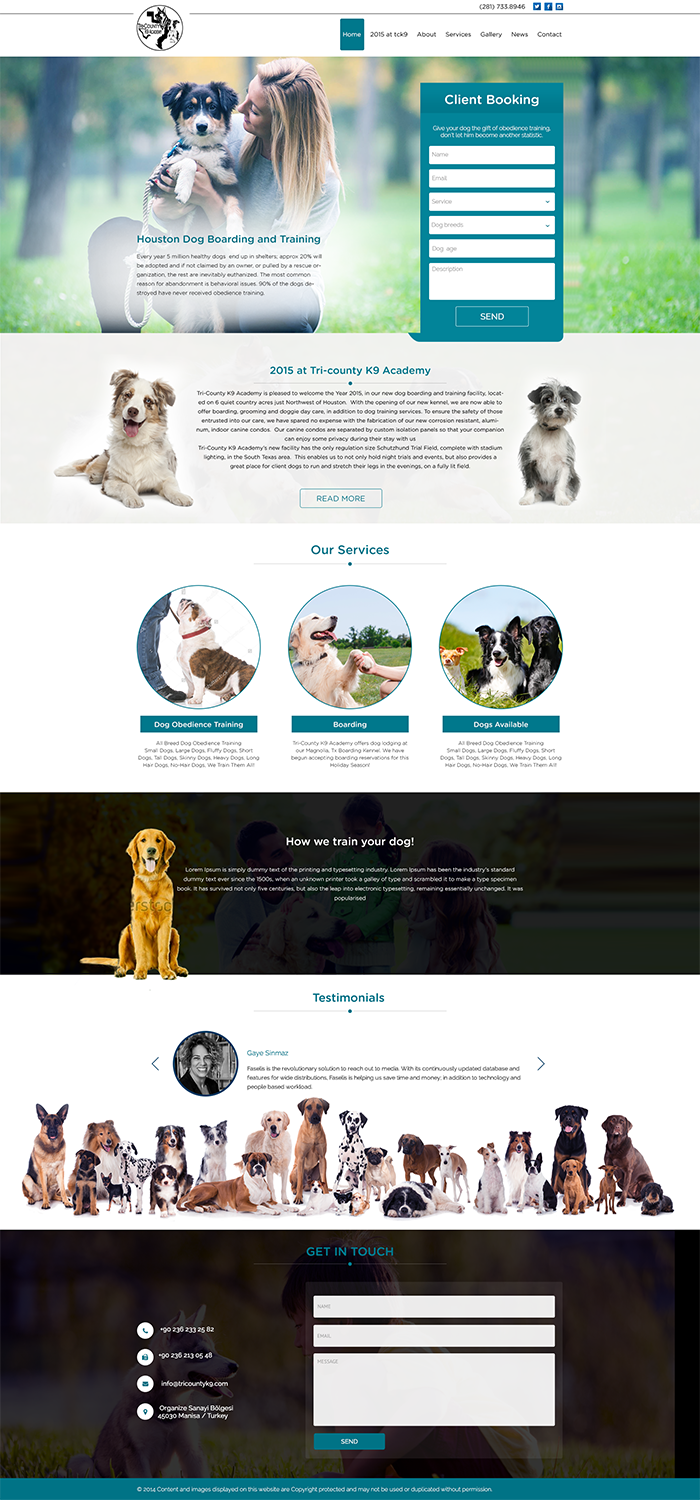 Web Design by Kingdom Vision for Southeast Texas Labrador Retriever Rescue | Design #14237162