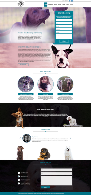 Dog Boarding and Training Kennel needs updated Web Site | Web Design by Kingdom Vision